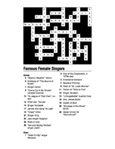 Female Singers STUDIO NOTES ONLINE